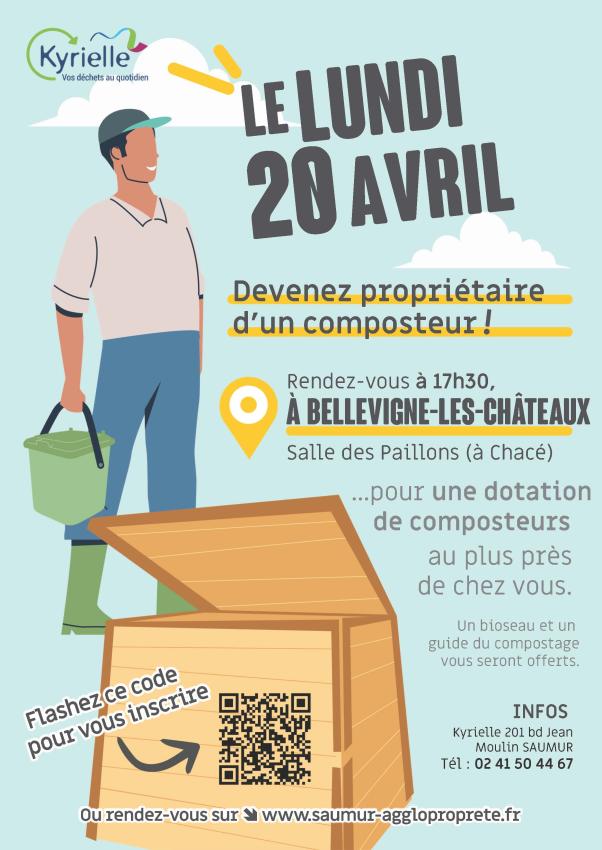 Affiche "adopter un composteur" 